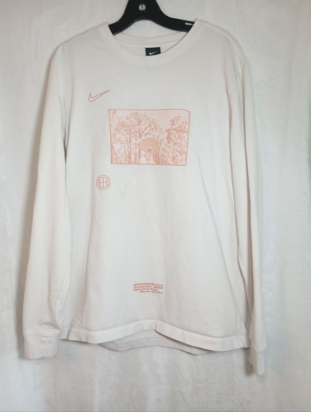 Nike Basketball City Exploration Atlanta DNA Georgia Peach Graphic Logo T Shirt
